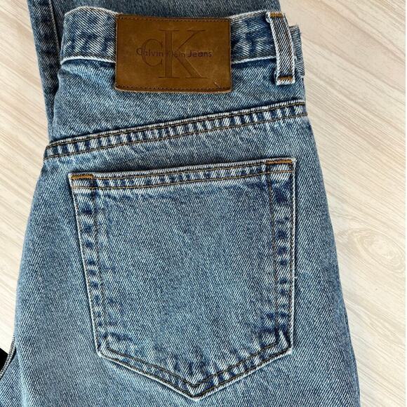 Calvin Klein VINTAGE 80's Jeans in Mid Wash Women's Size 9 - Picture 5 of 9